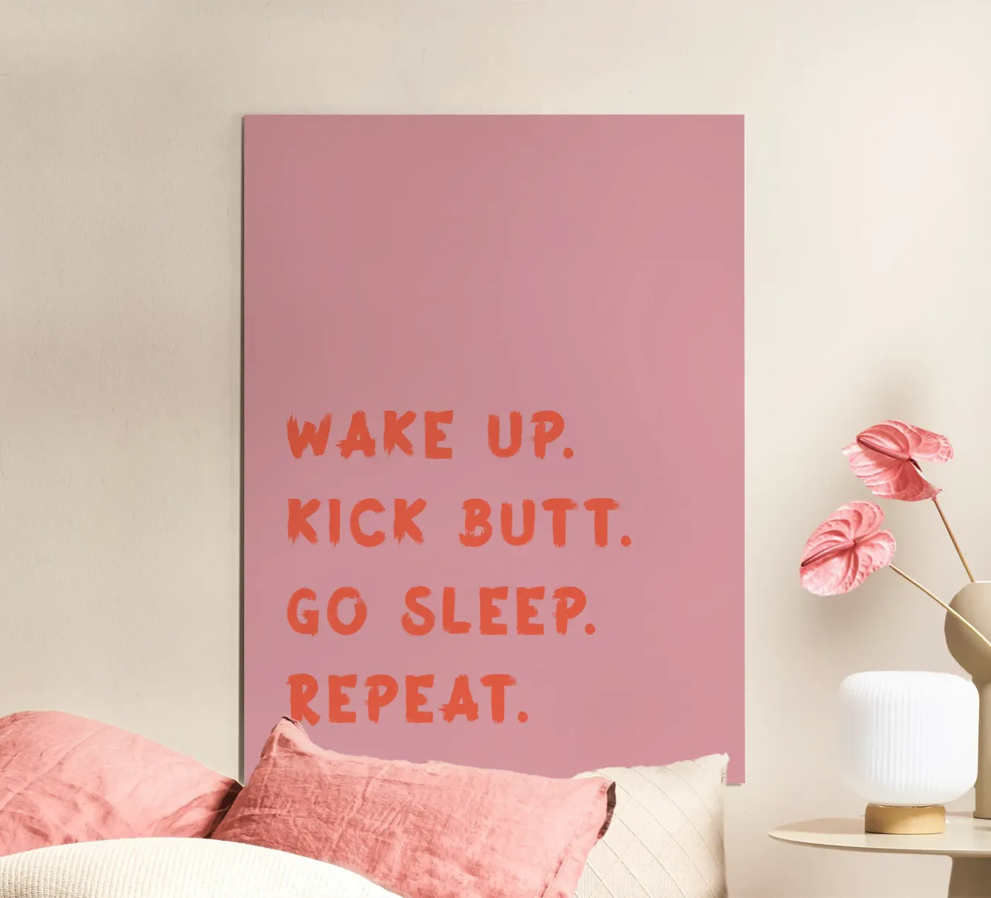 Wake up. poster de studio stine