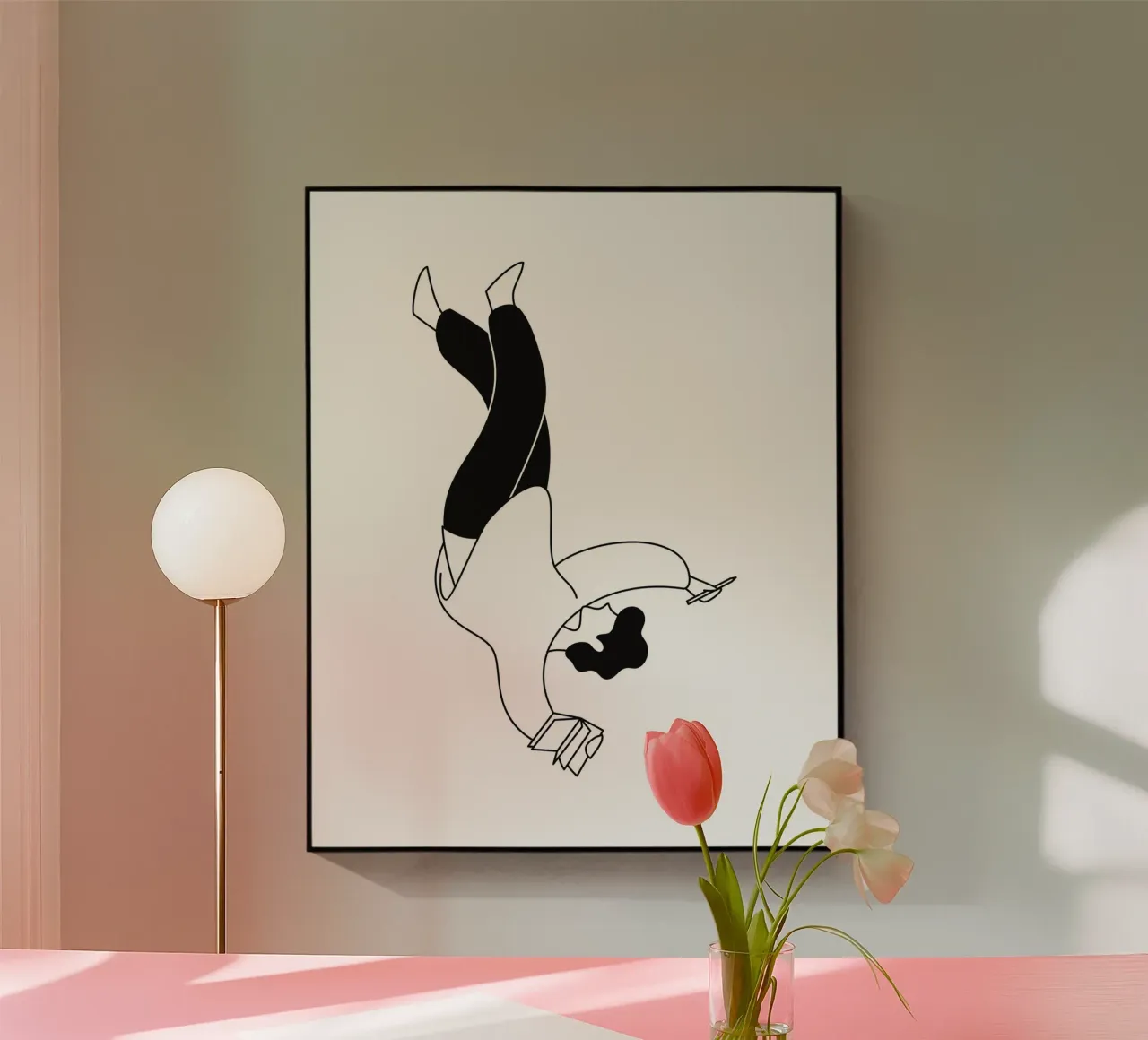 PLUNGE INTO THOUGHTS plexiglass da BAWA