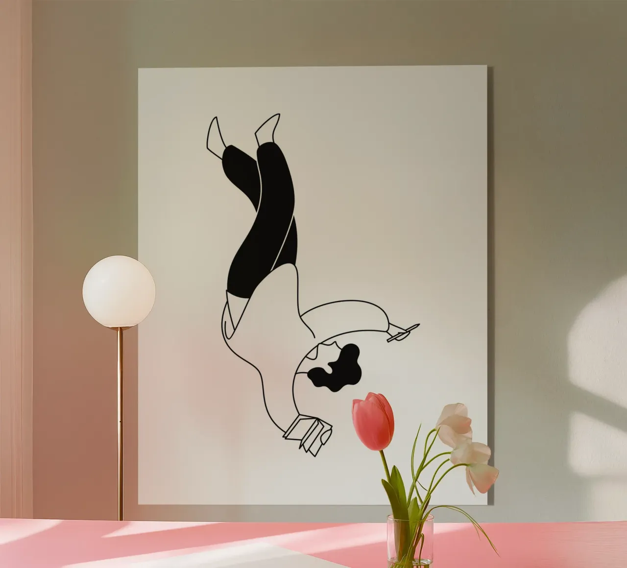 PLUNGE INTO THOUGHTS plexiglass da BAWA