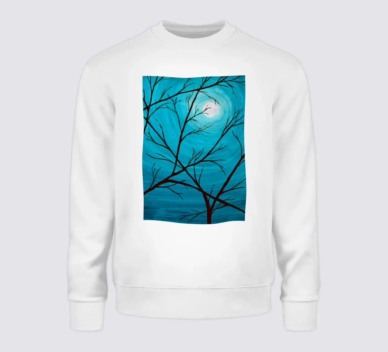 Azure felpa da Eva Nev Watercolor