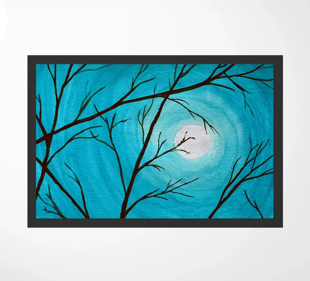 Azure zerbino da Eva Nev Watercolor