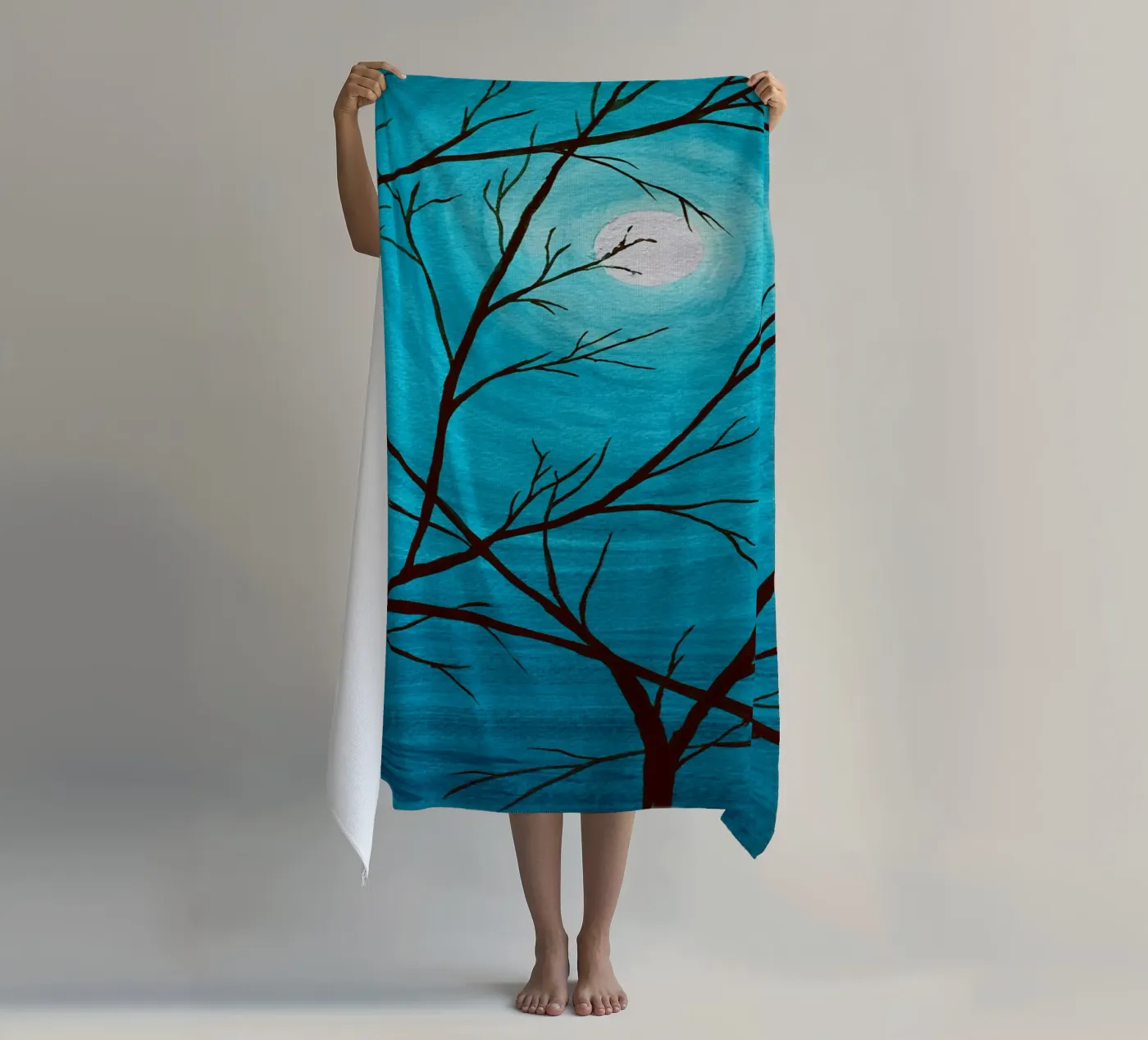 Azure telo mare da Eva Nev Watercolor