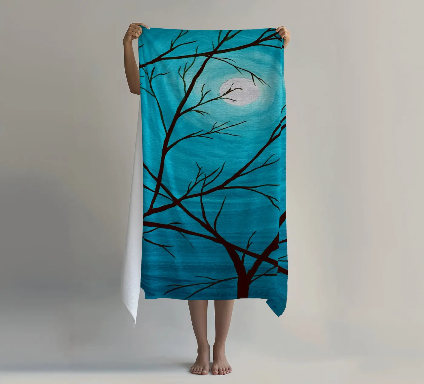 Azure telo mare da Eva Nev Watercolor