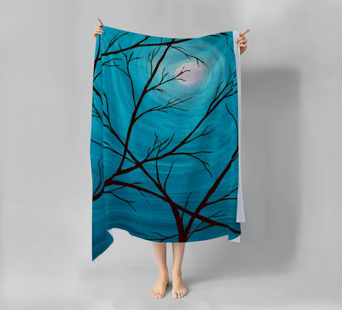 Azure telo mare da Eva Nev Watercolor