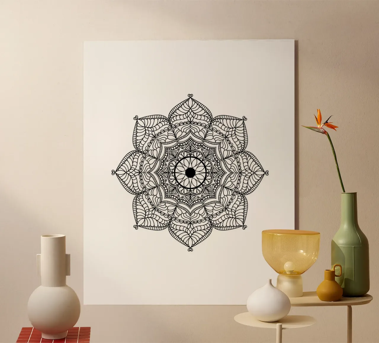 MANDALA 01 plexiglass da BAWA