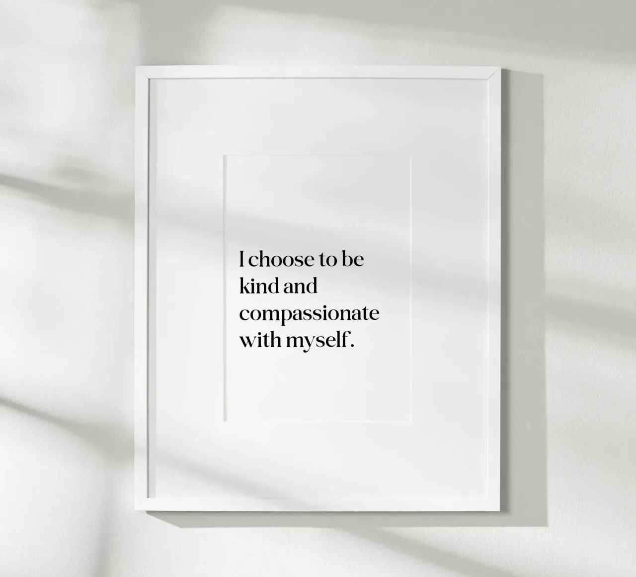 Scelgo di essere gentile e compassionevole con me stesso carta hahnemühle da SPIRIIT