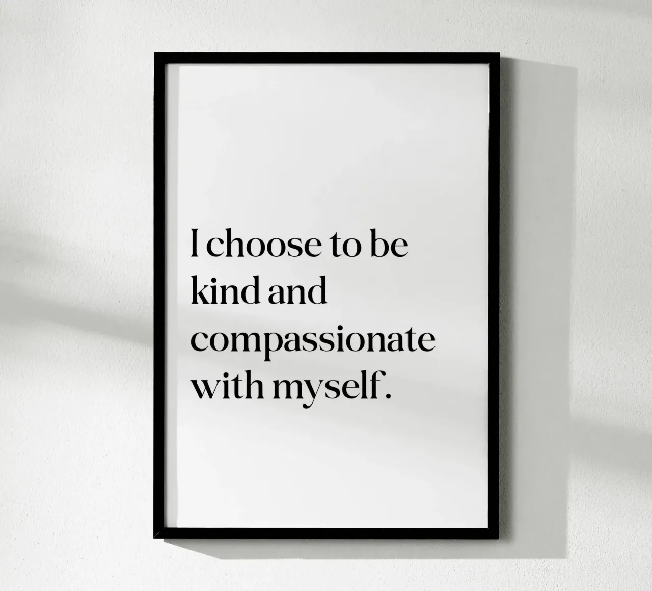 Scelgo di essere gentile e compassionevole con me stesso carta hahnemühle da SPIRIIT