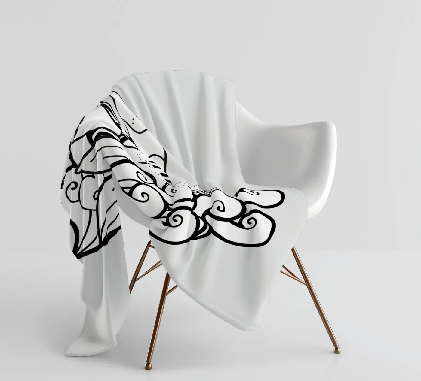 SAILING plaid polaire de BAWA