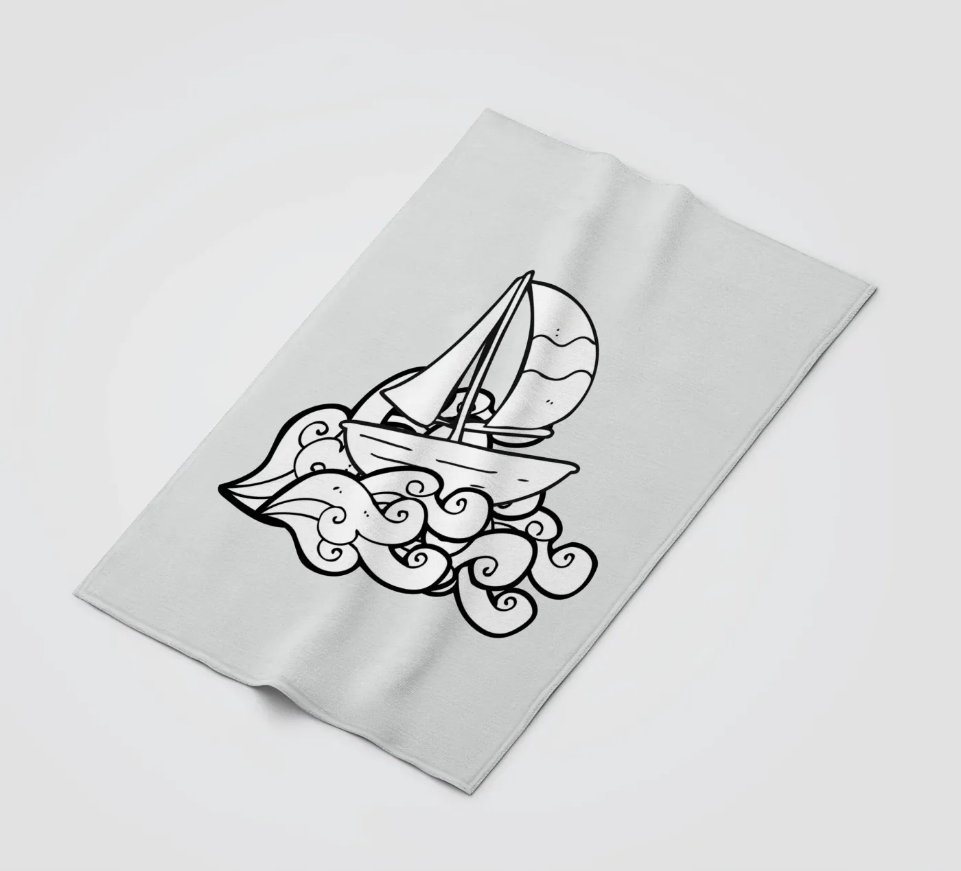 SAILING plaid polaire de BAWA