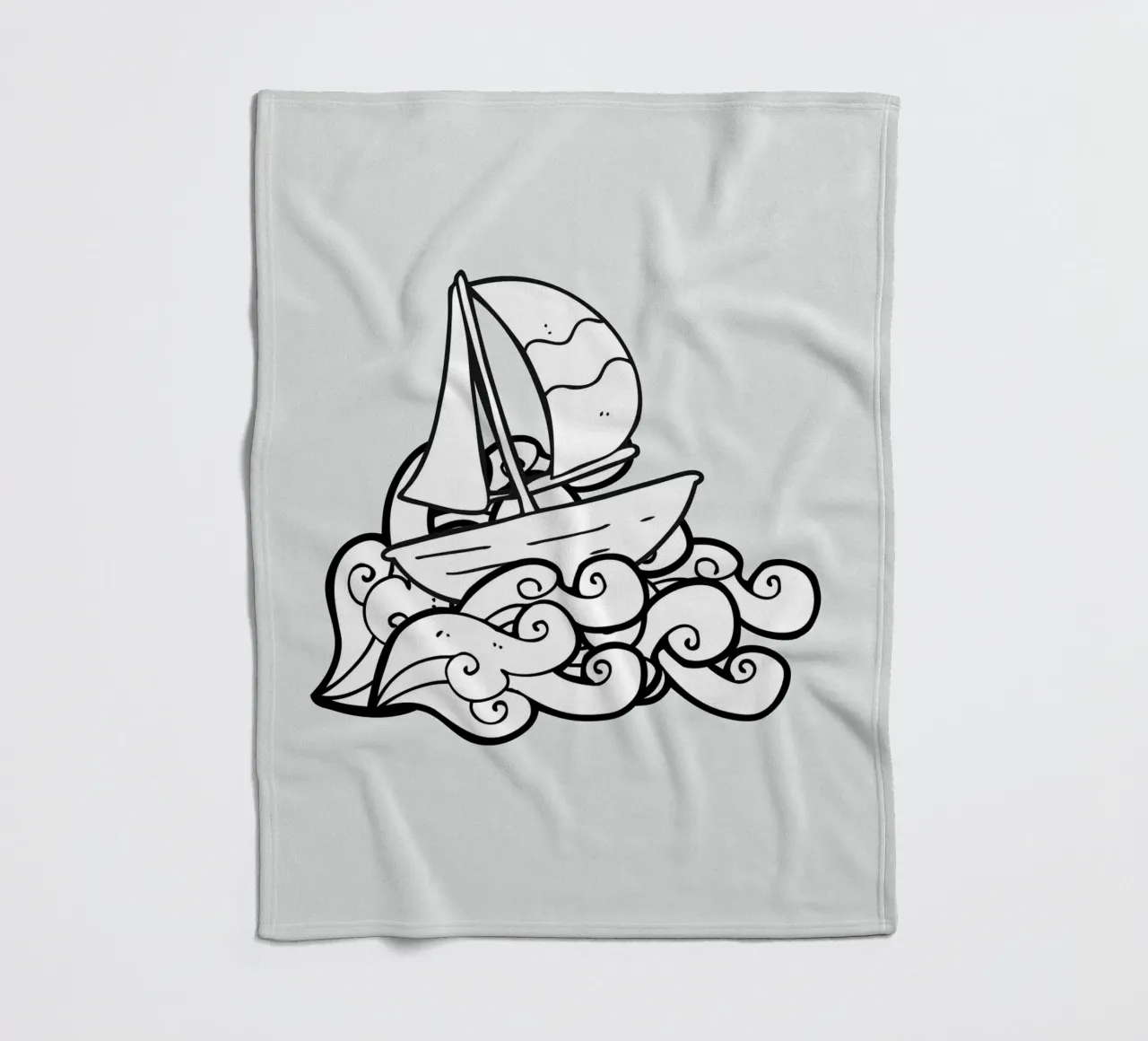 SAILING Fleecedecke von BAWA