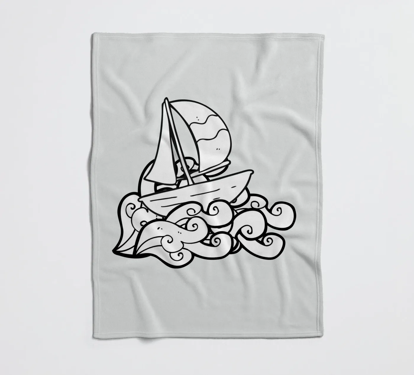 SAILING plaid polaire de BAWA