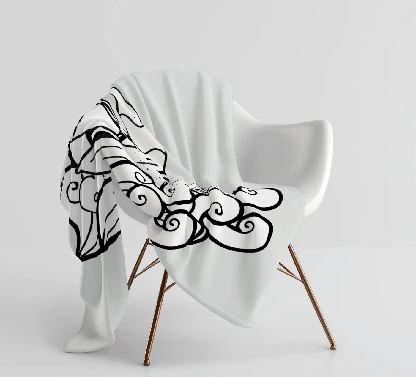 SAILING plaid polaire de BAWA