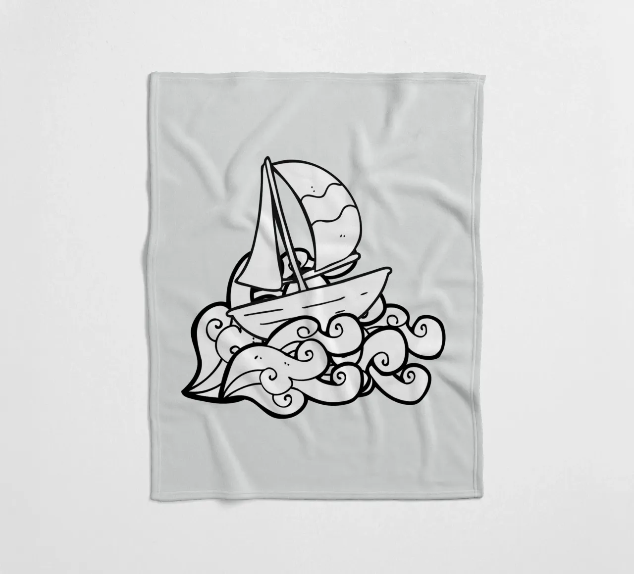 SAILING Fleecedecke von BAWA