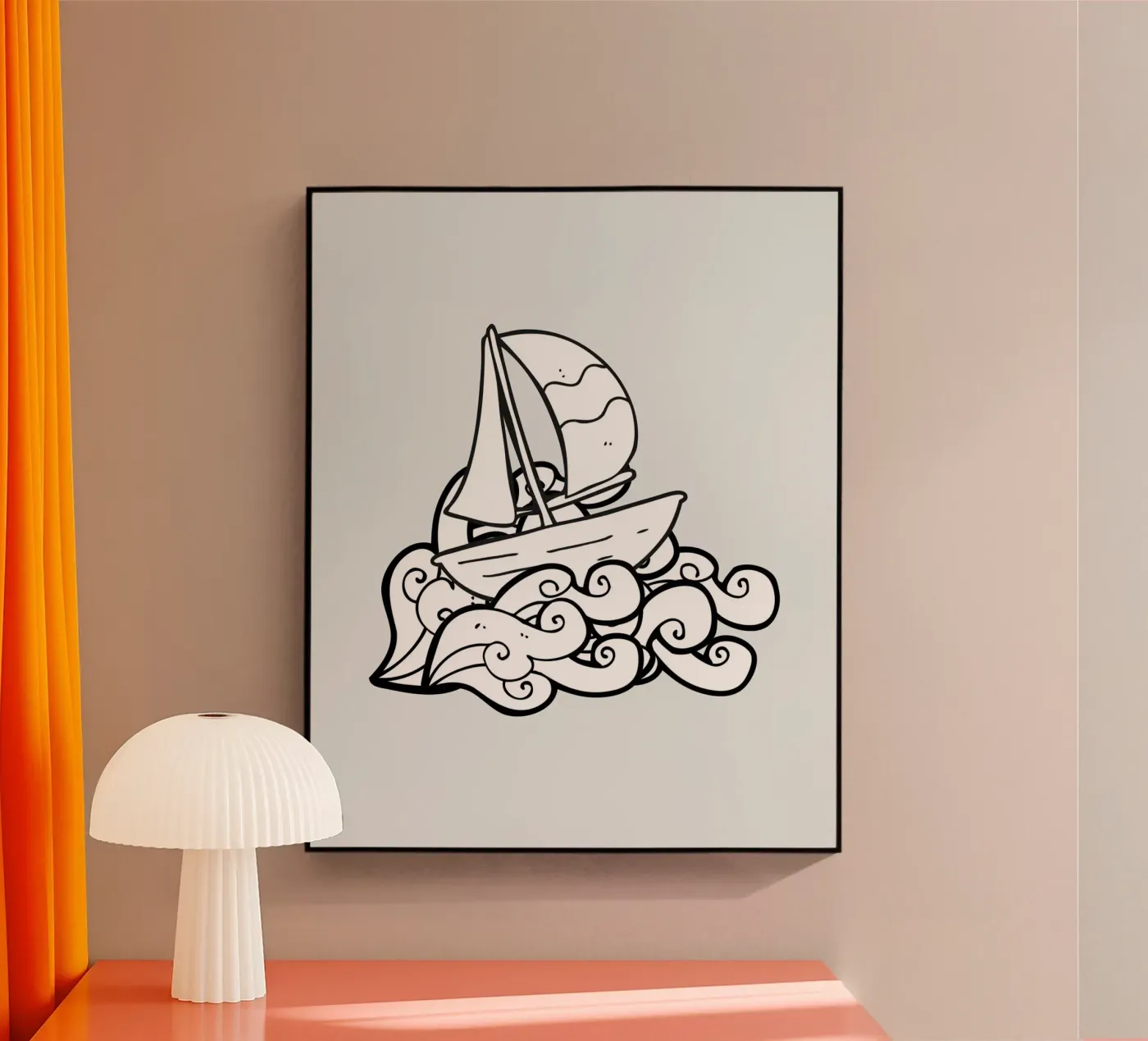 SAILING Acryl-Glas von BAWA