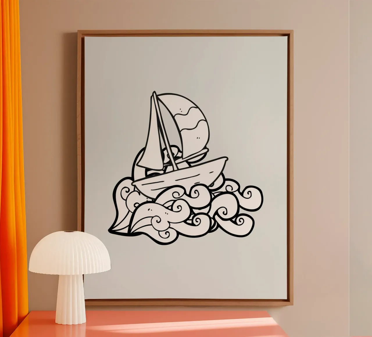 SAILING tela da BAWA