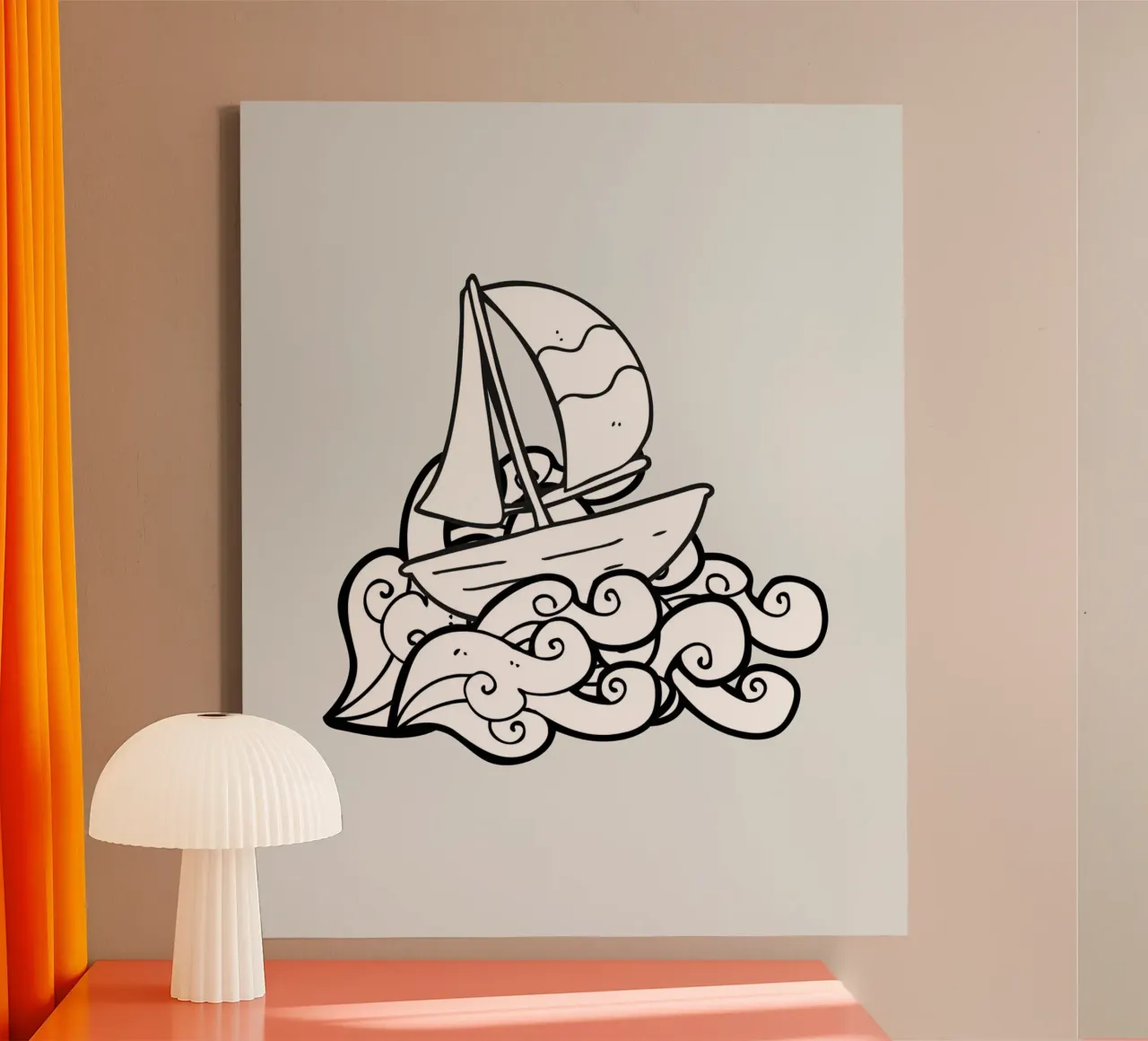 SAILING tela da BAWA