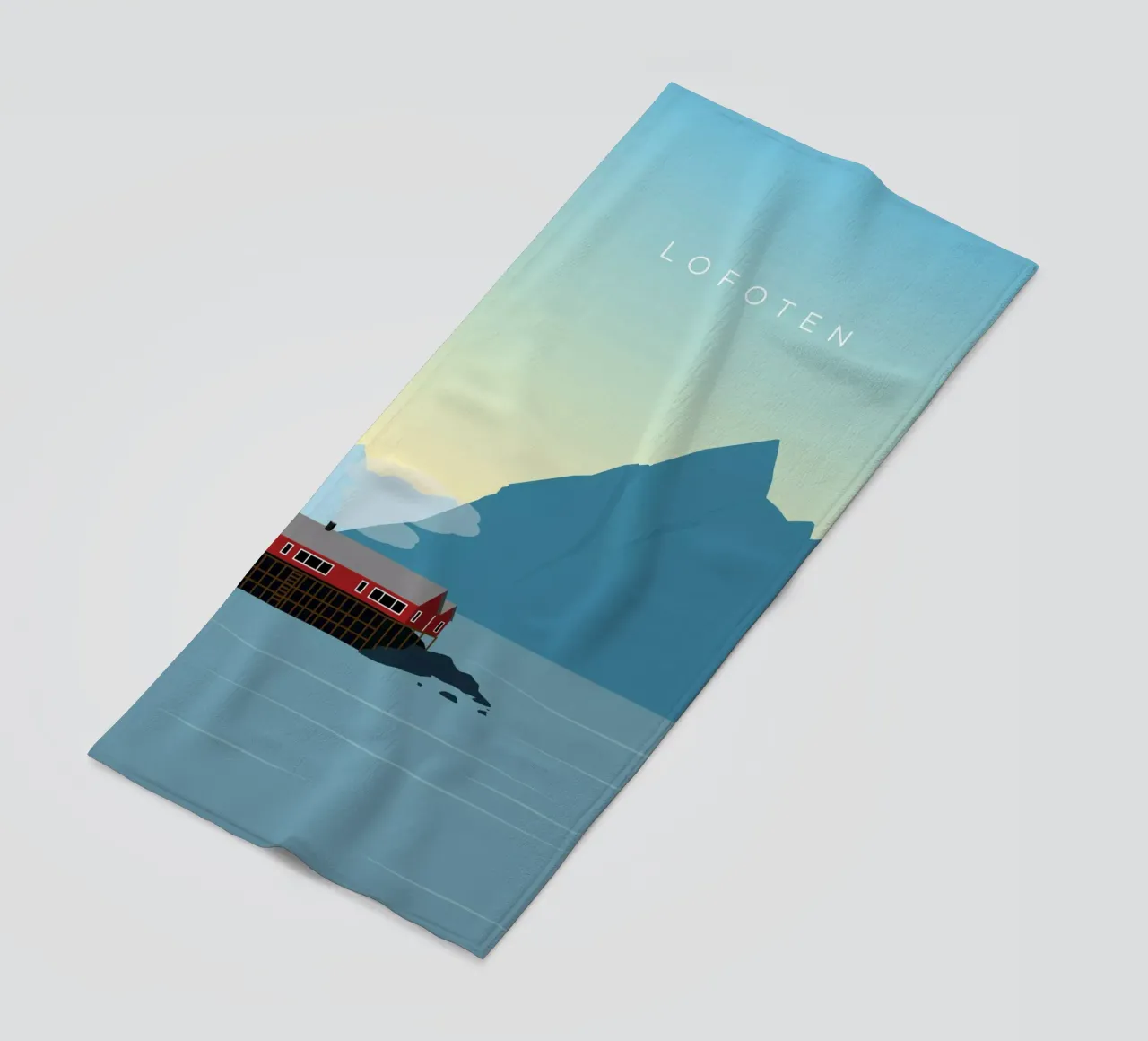 Lofoten telo mare da minimalist designs