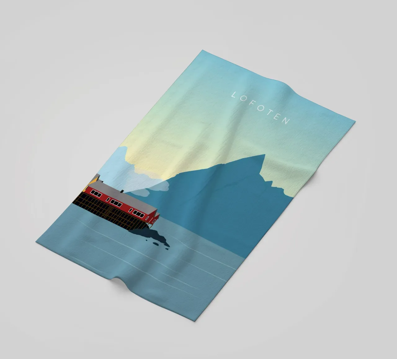 Lofoten telo mare da minimalist designs