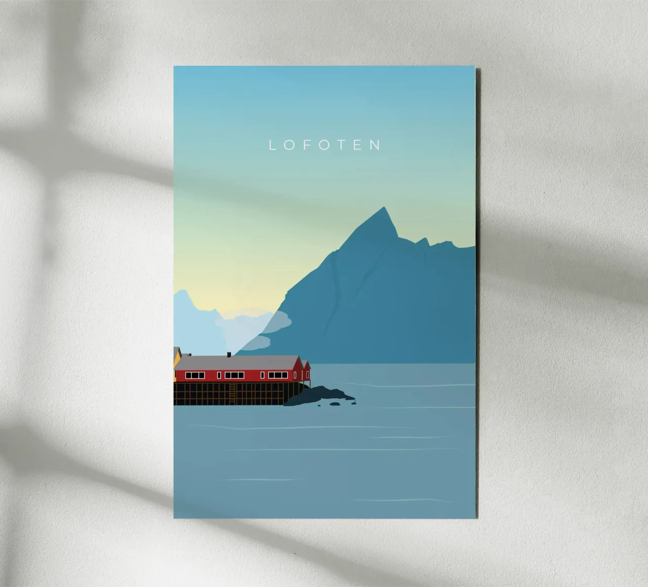 Lofoten aluminium-dibond van minimalist designs