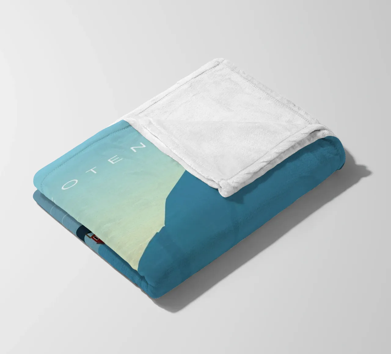 Lofoten coperta in pile da minimalist designs