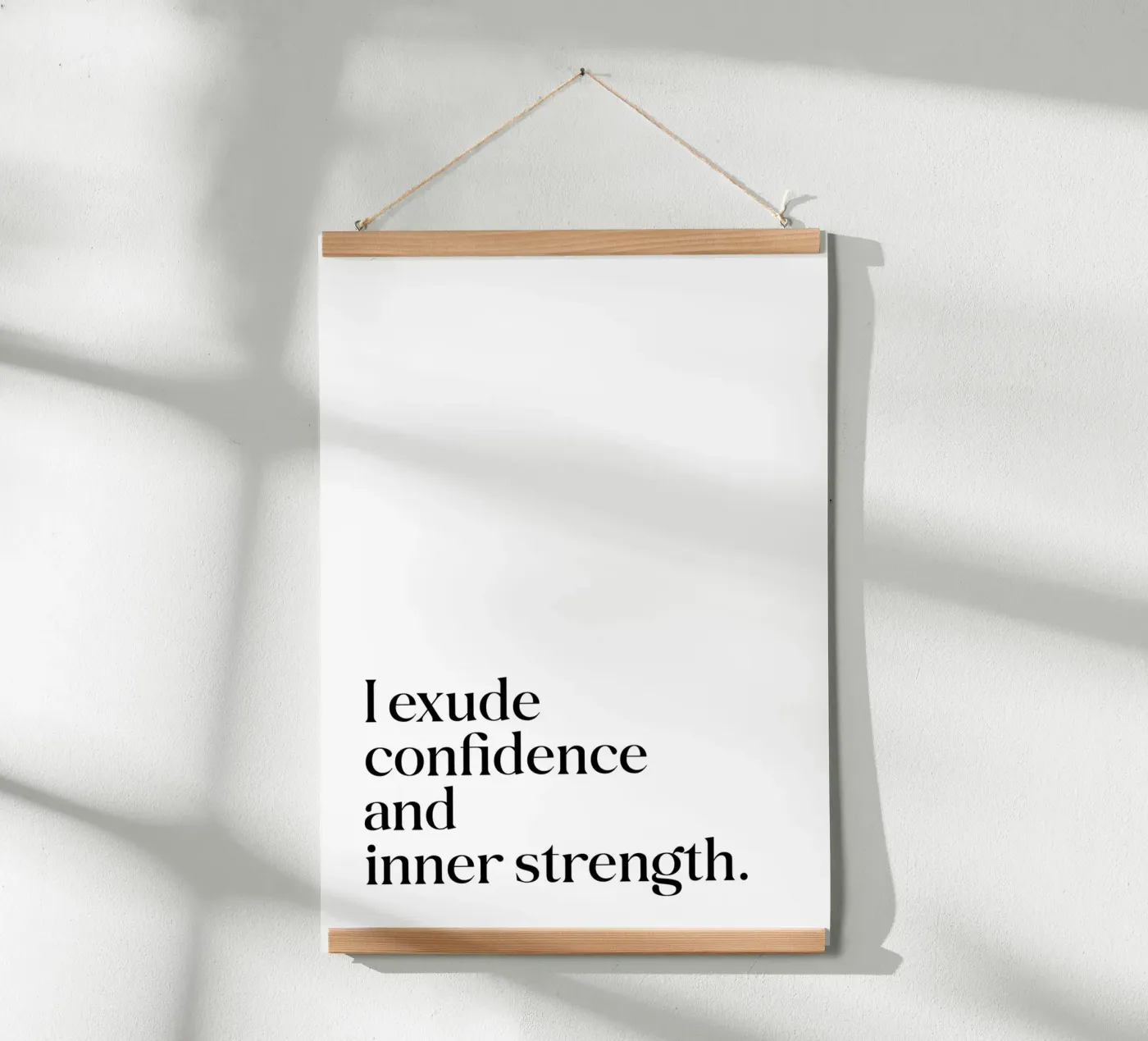 Trasudo sicurezza e forza interiore poster da SPIRIIT