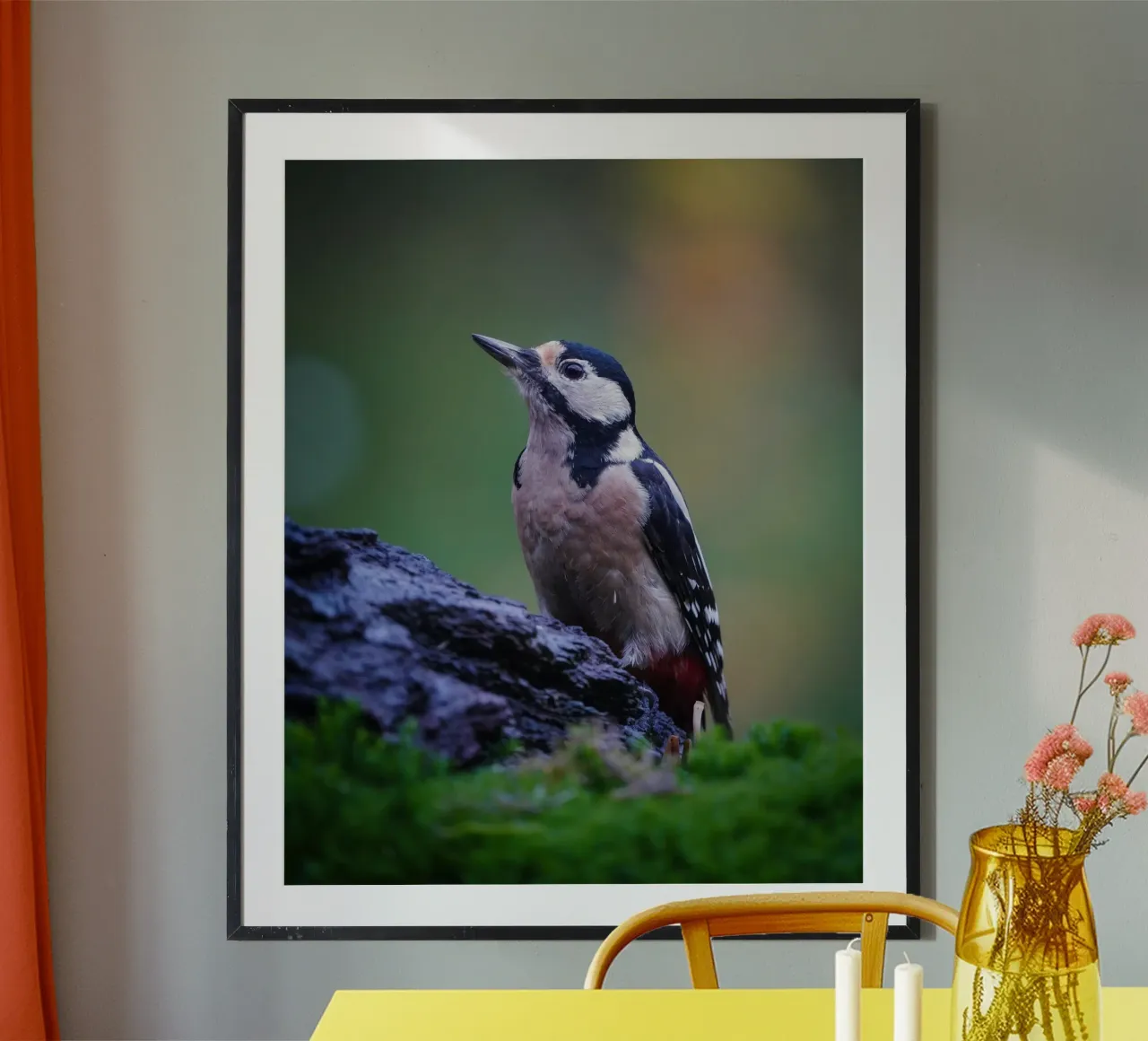 Buntspecht Poster von Tom's Wildlife