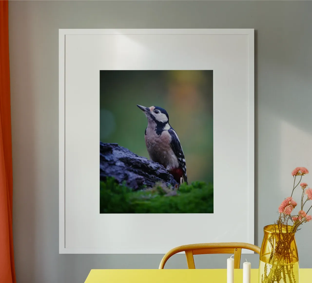 Buntspecht Poster von Tom's Wildlife