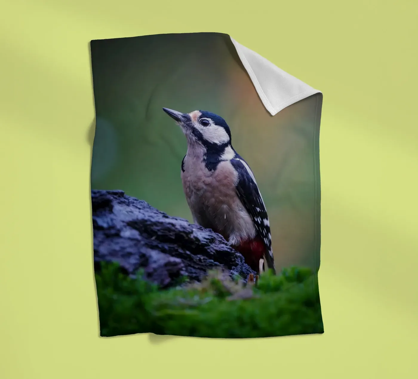 woodpecker Fleecedecke von Tom's Wildlife