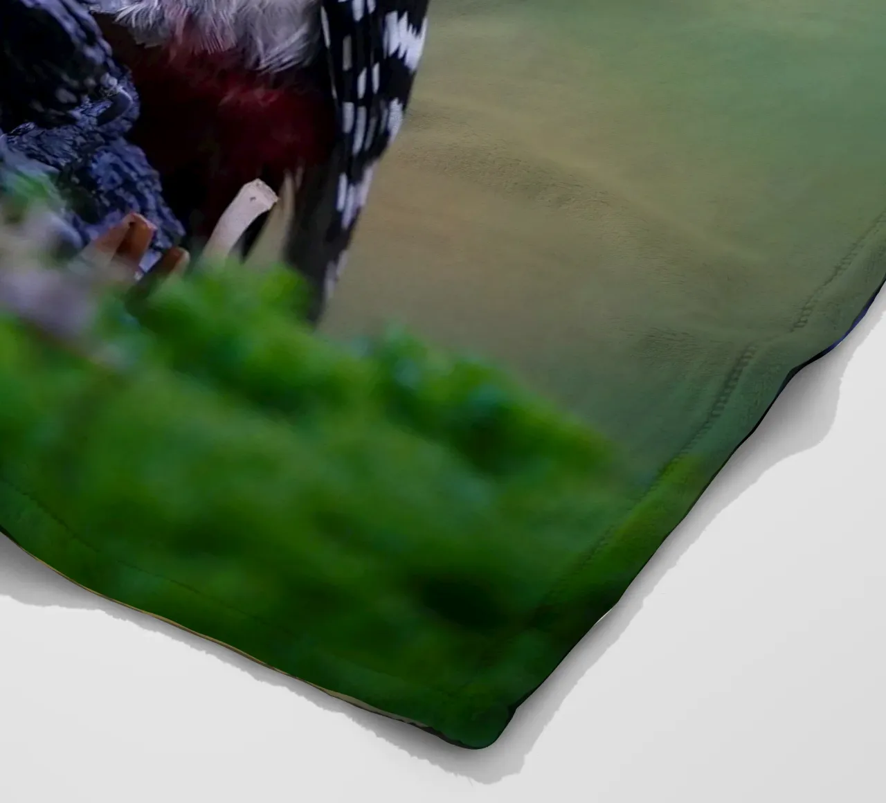 Buntspecht Fleecedecke von Tom's Wildlife