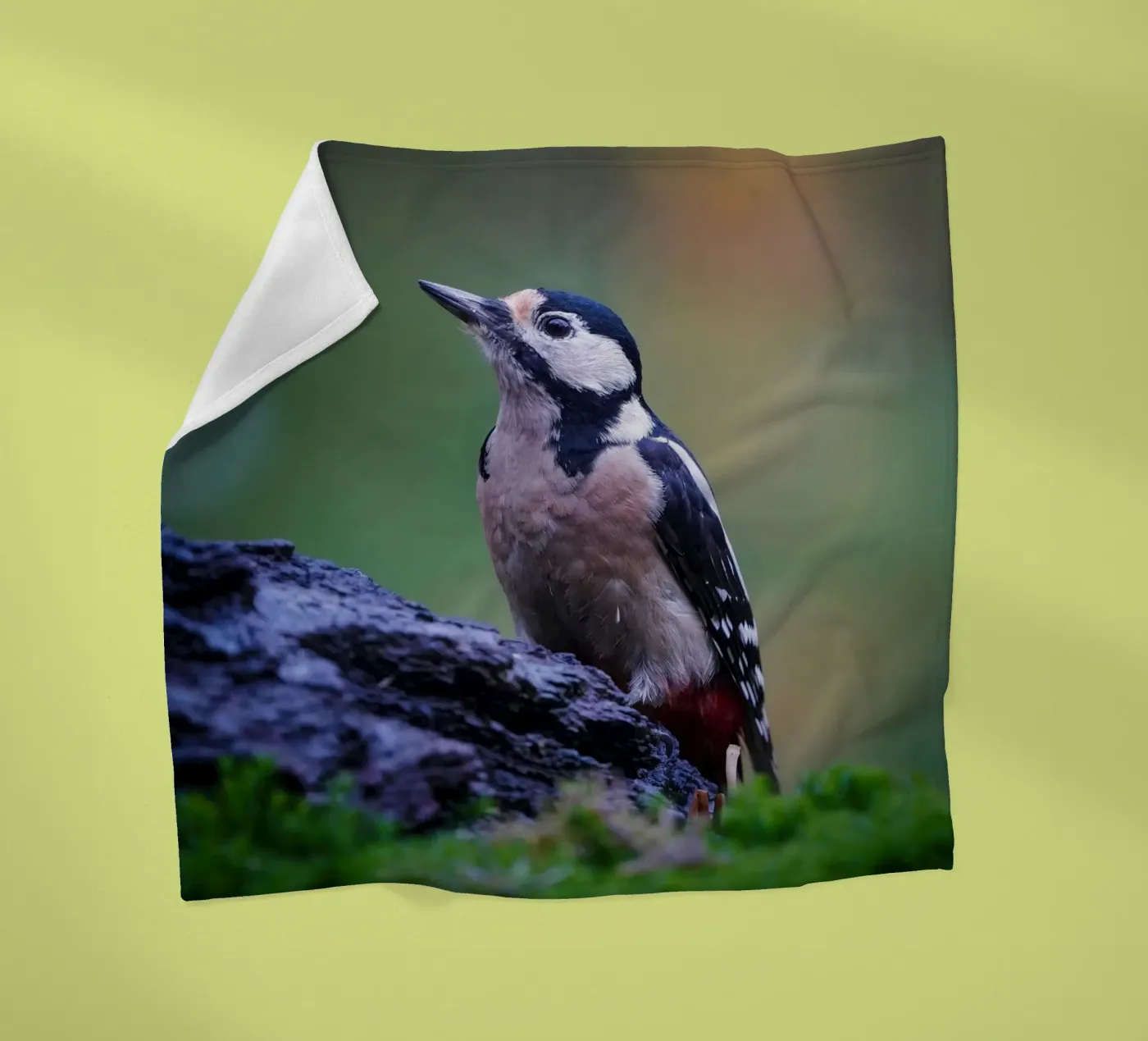 woodpecker Fleecedecke von Tom's Wildlife