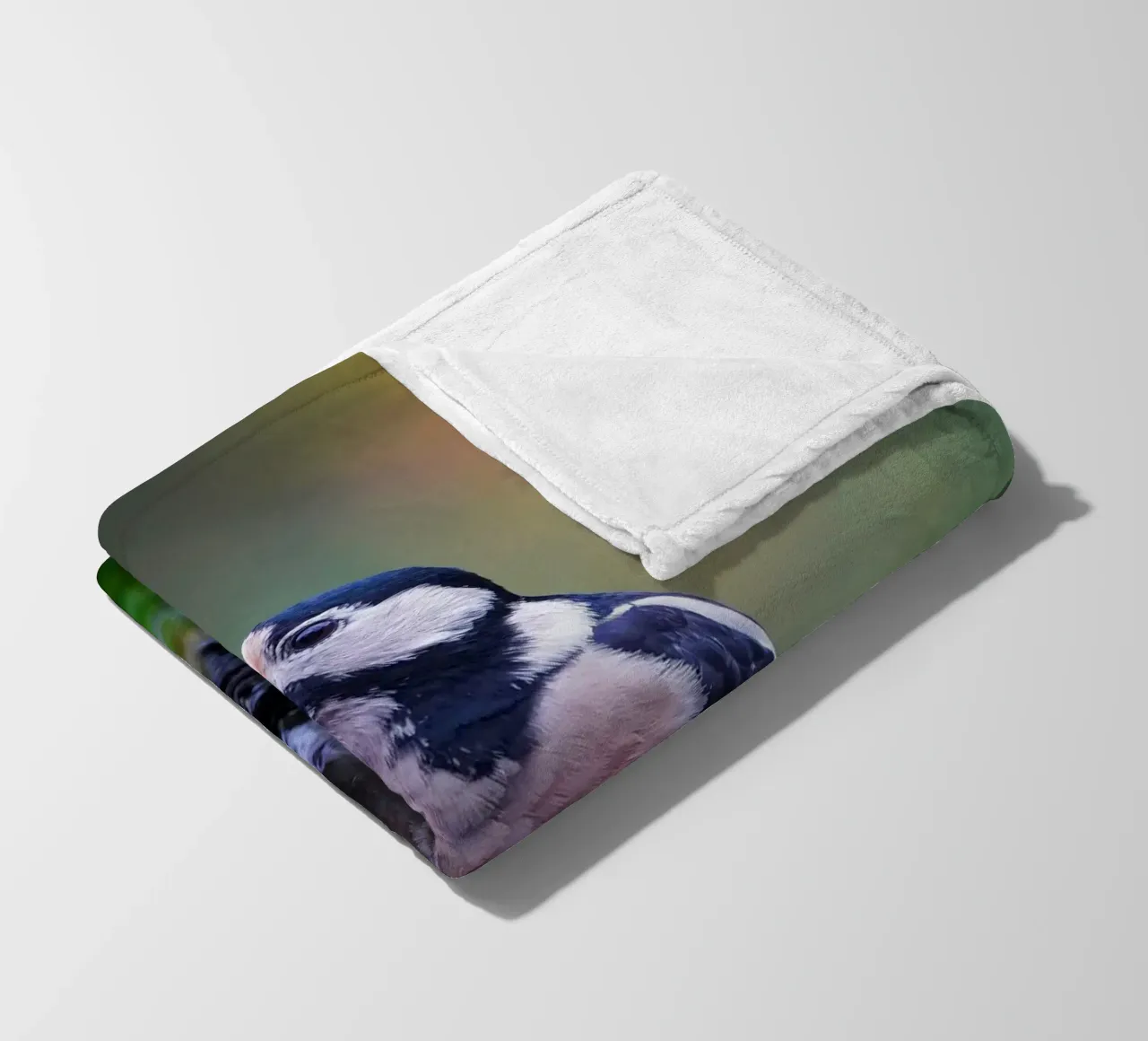 Buntspecht Fleecedecke von Tom's Wildlife
