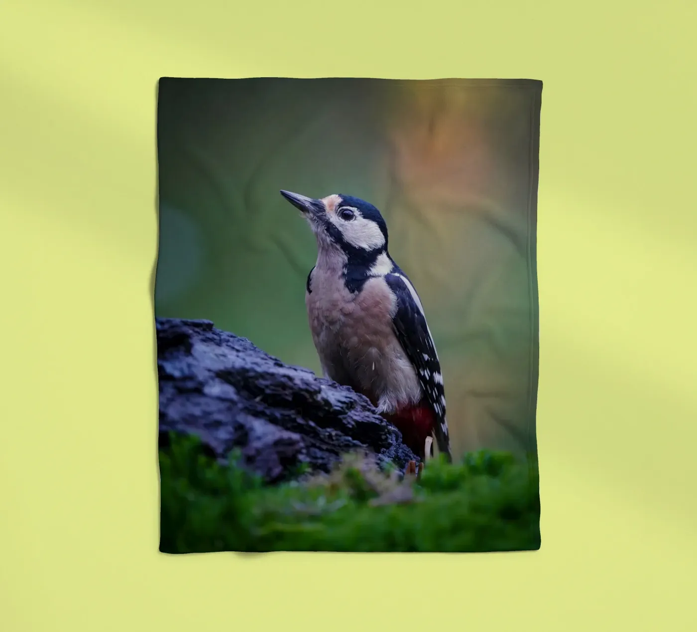 woodpecker Fleecedecke von Tom's Wildlife