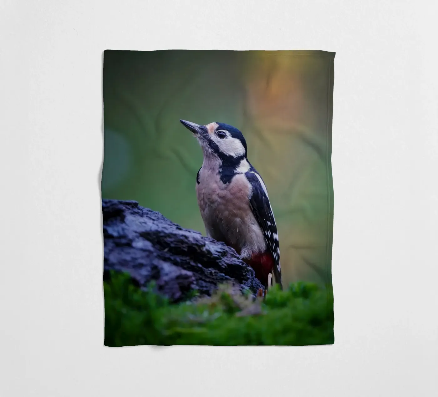 woodpecker Fleecedecke von Tom's Wildlife
