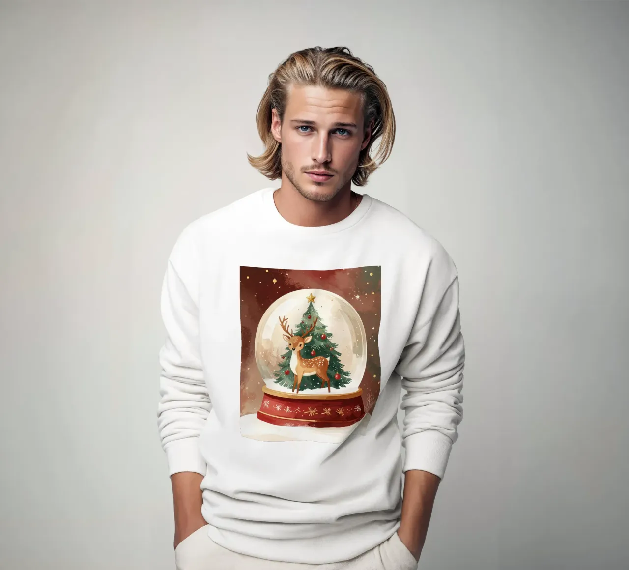 Magia invernale nella sfera di neve felpa da Katalier (Kids)