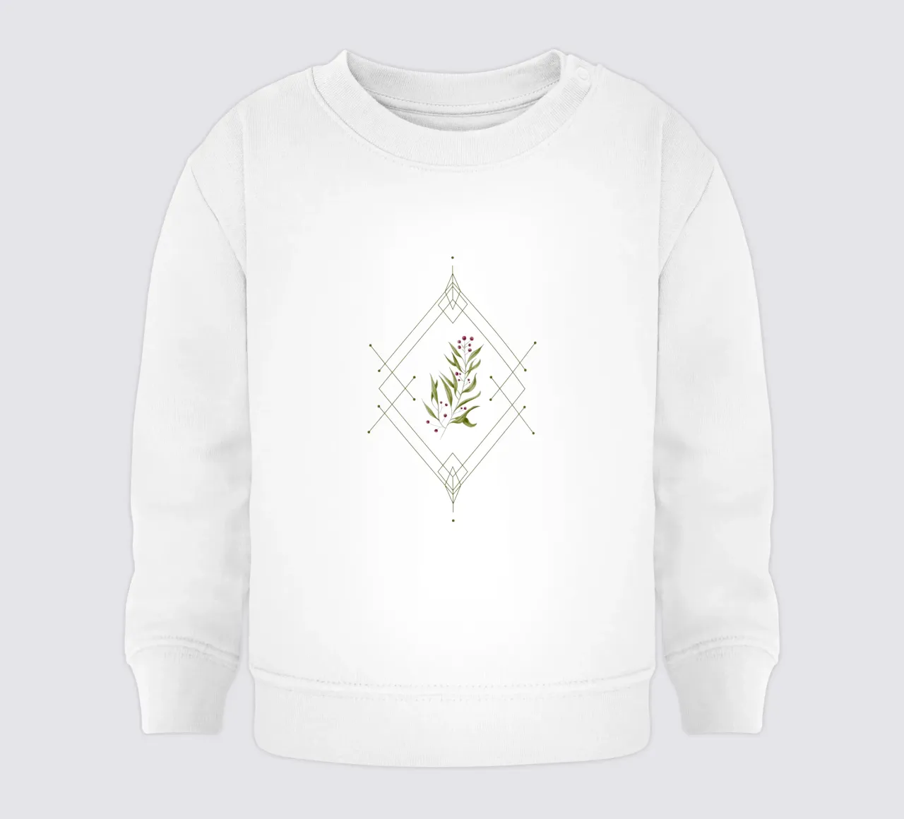 Minimal Very Merry felpa neonato da DesigndN Christmassy