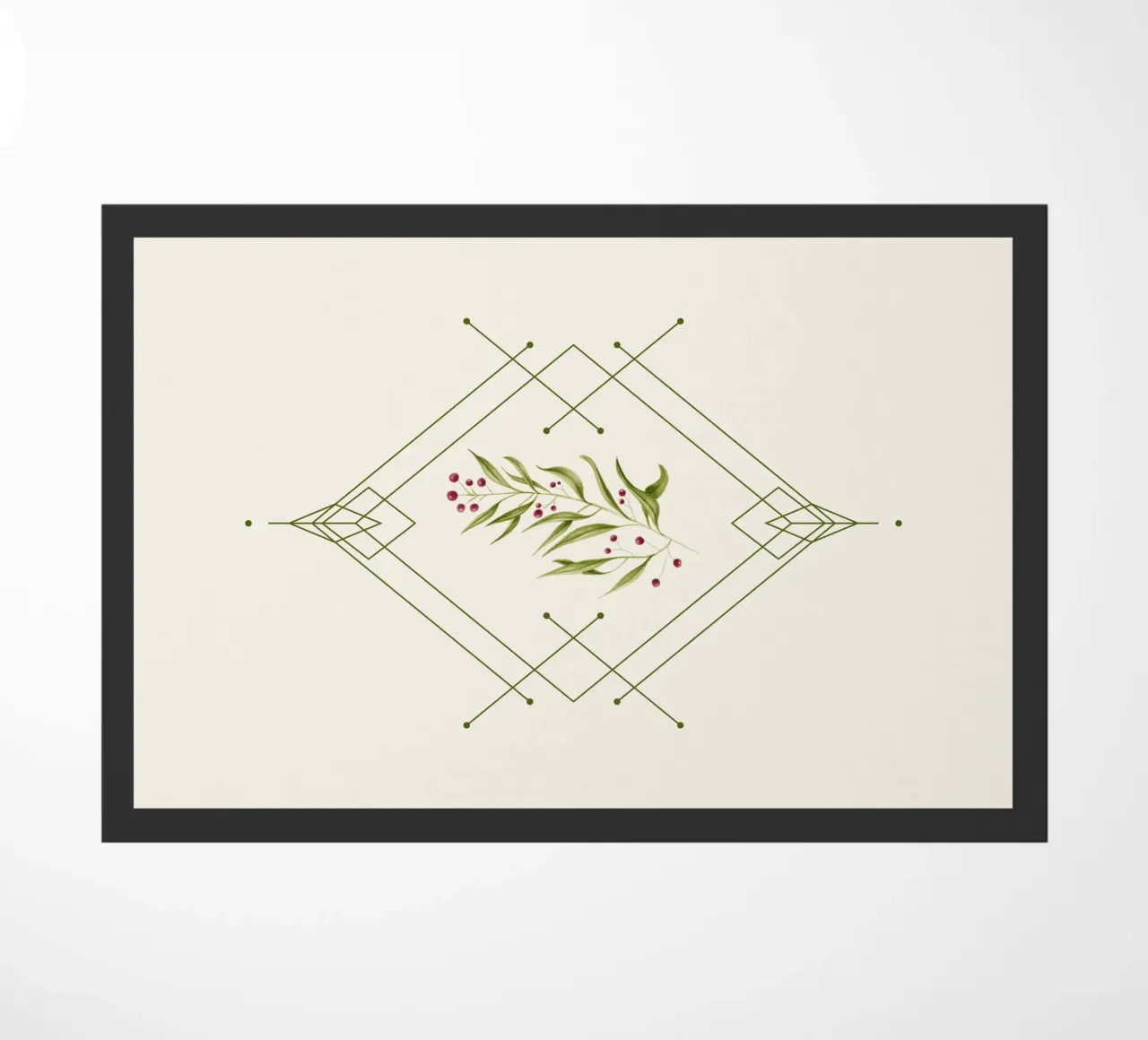 Minimal Very Merry zerbino da DesigndN Christmassy