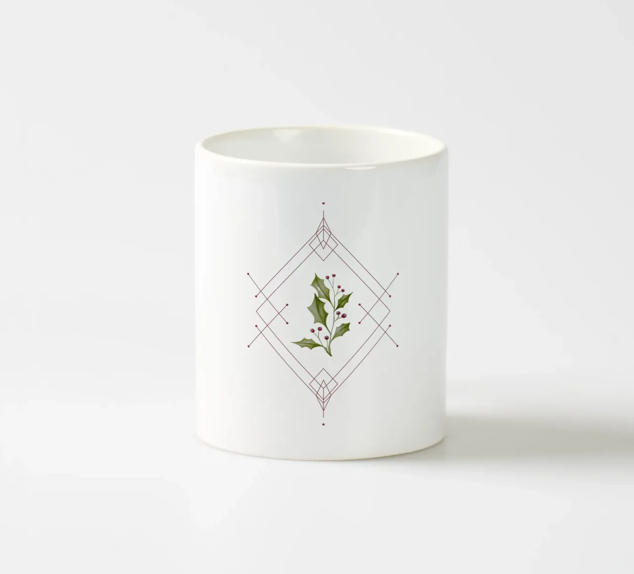Minimal Magical Time tazza in ceramica da DesigndN Christmassy