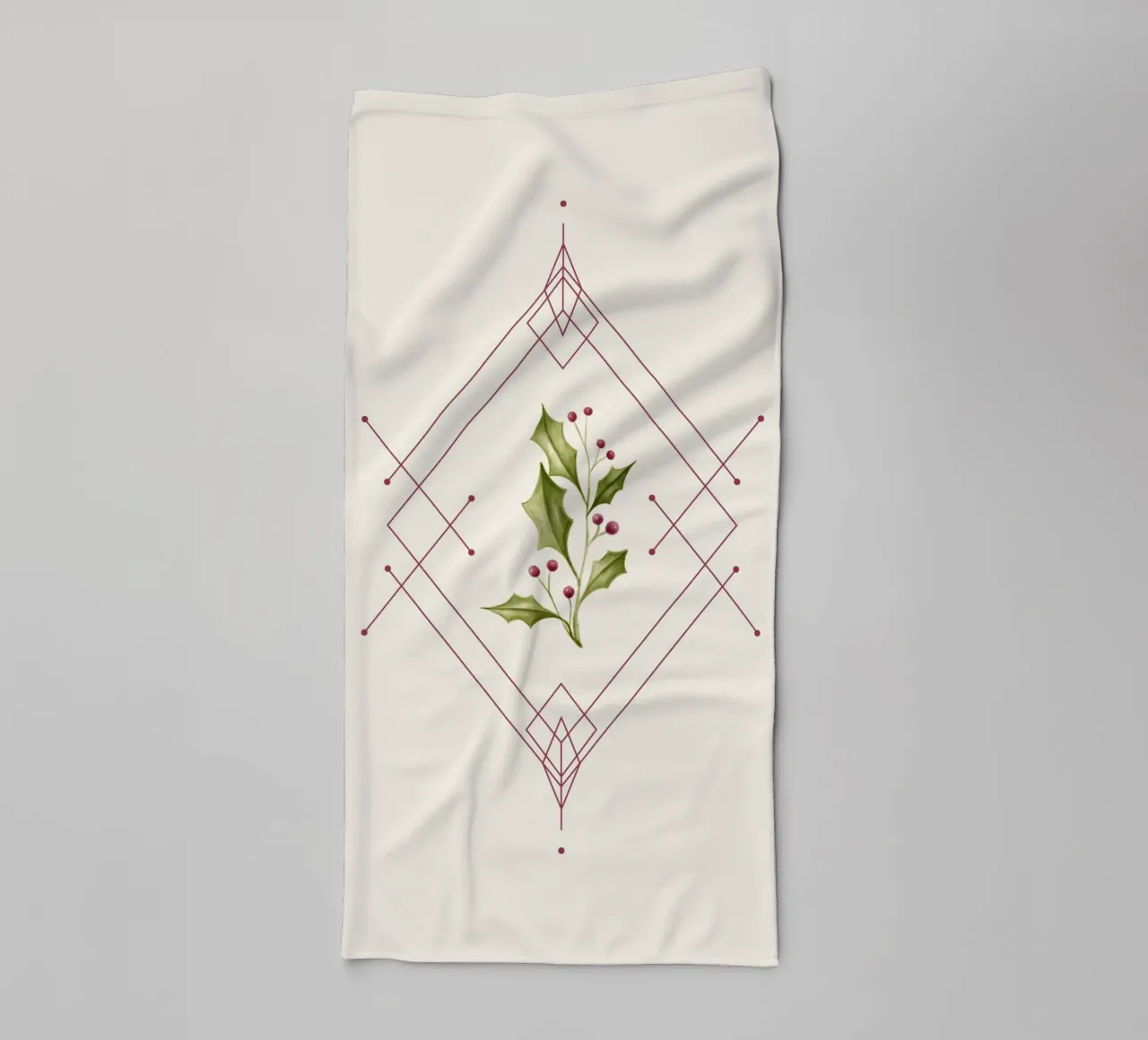 Minimal Magical Time asciugamano da bagno da DesigndN Christmassy