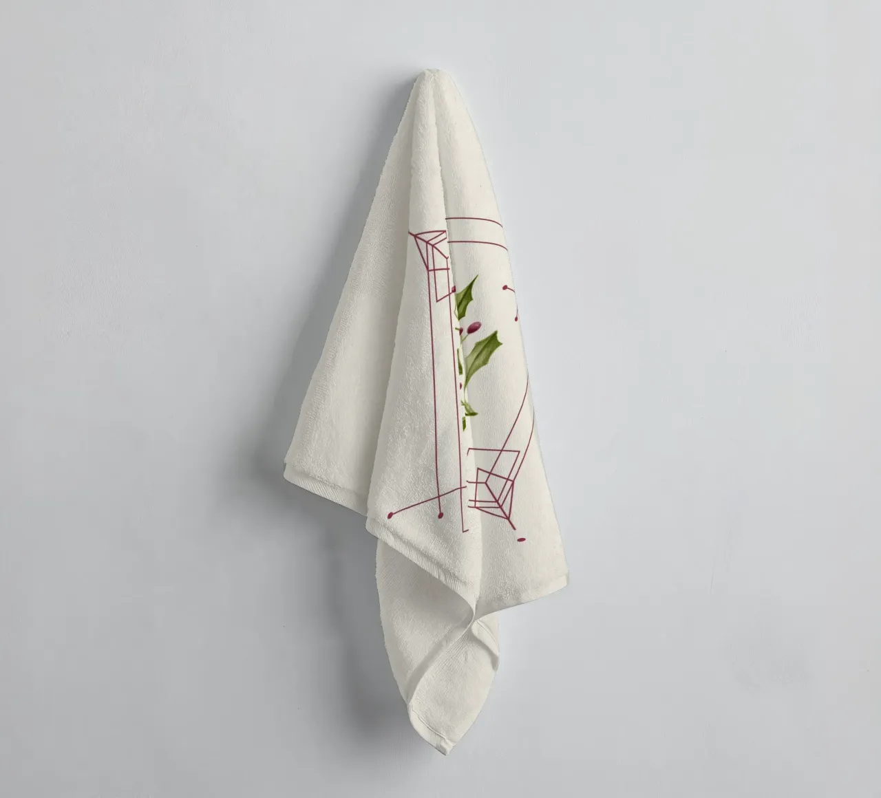 Minimal Magical Time asciugamano da bagno da DesigndN Christmassy