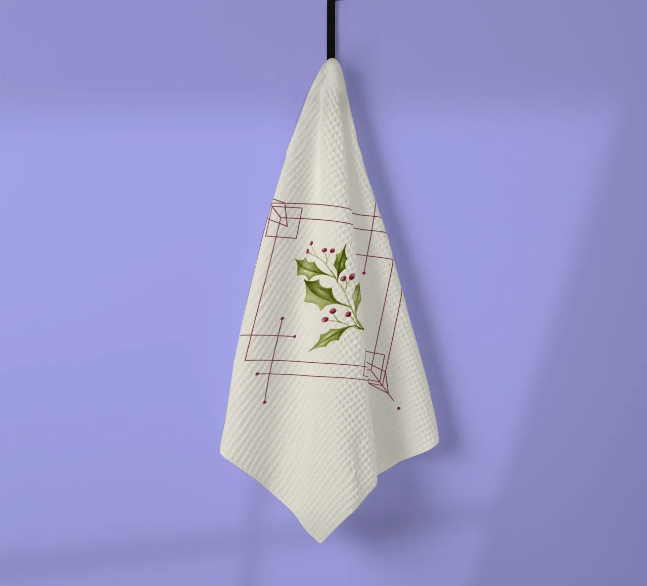 Minimal Magical Time canovaccio da cucina da DesigndN Christmassy