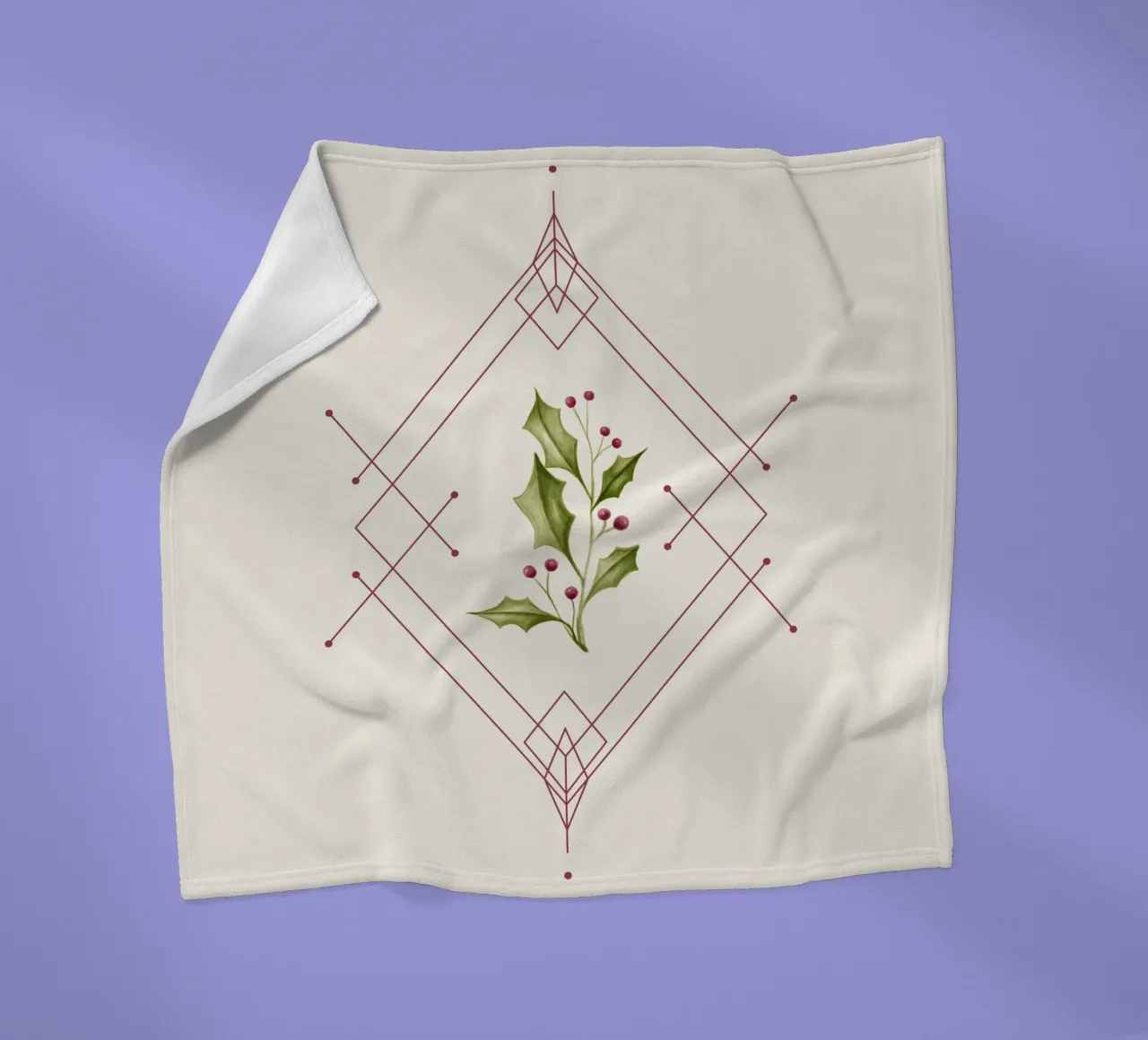 Minimal Magical Time coperta in pile da DesigndN Christmassy