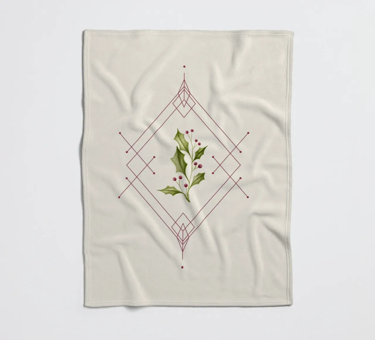 Minimal Magical Time coperta in pile da DesigndN Christmassy