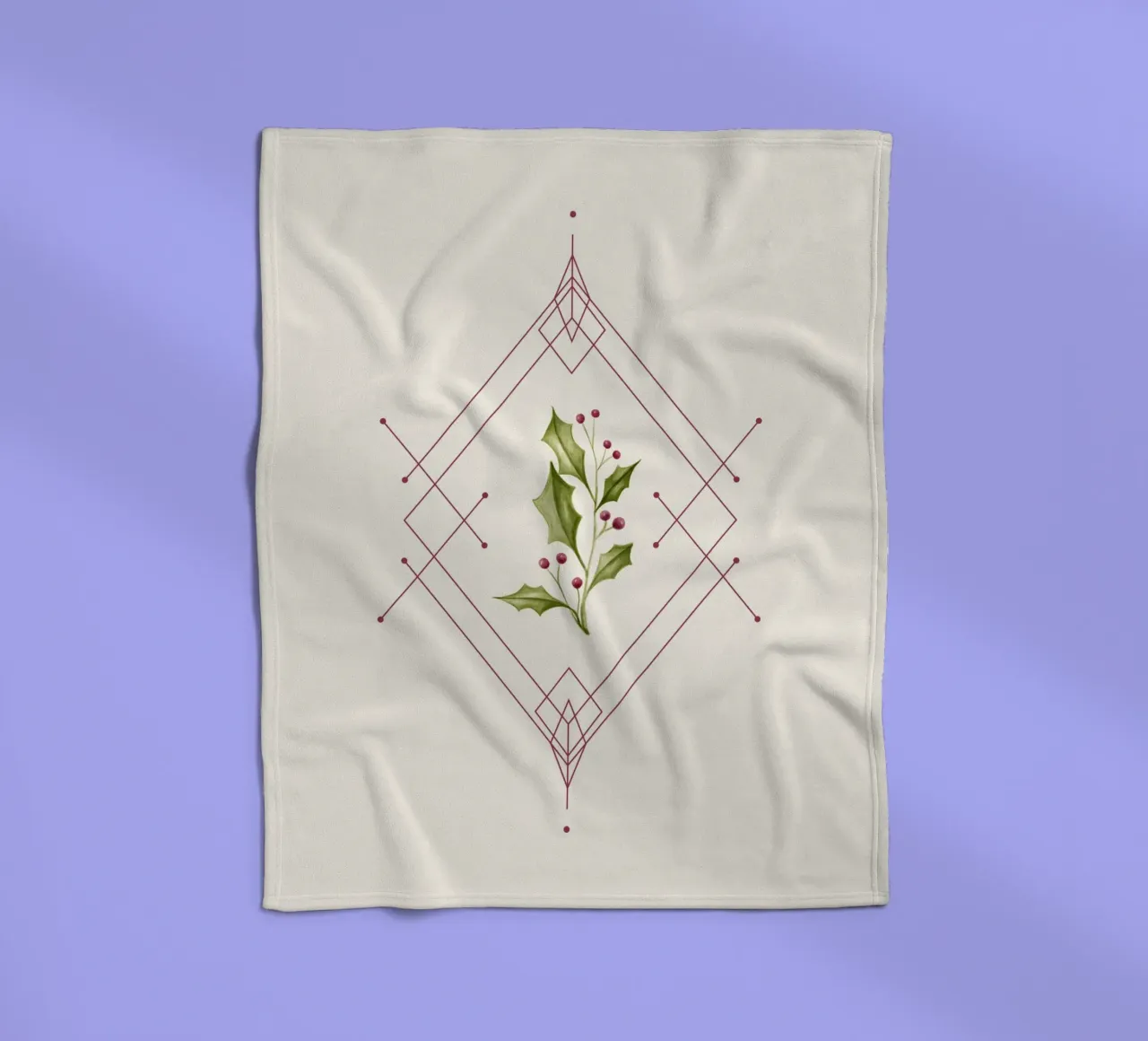 Minimal Magical Time coperta in pile da DesigndN Christmassy