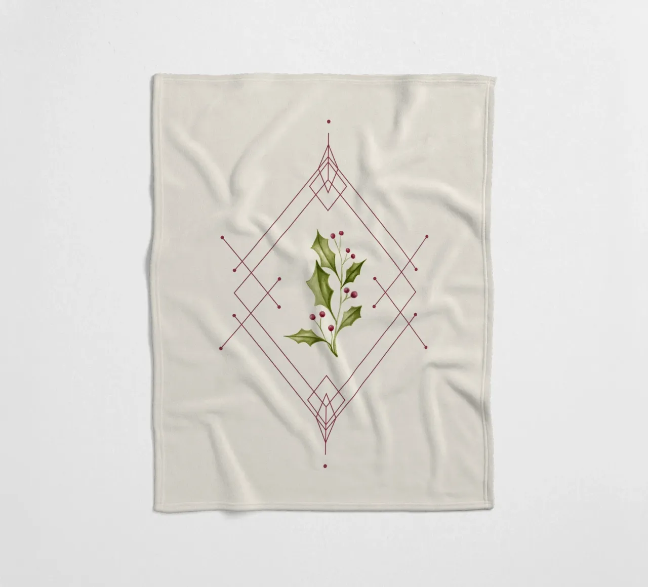 Minimal Magical Time coperta in pile da DesigndN Christmassy