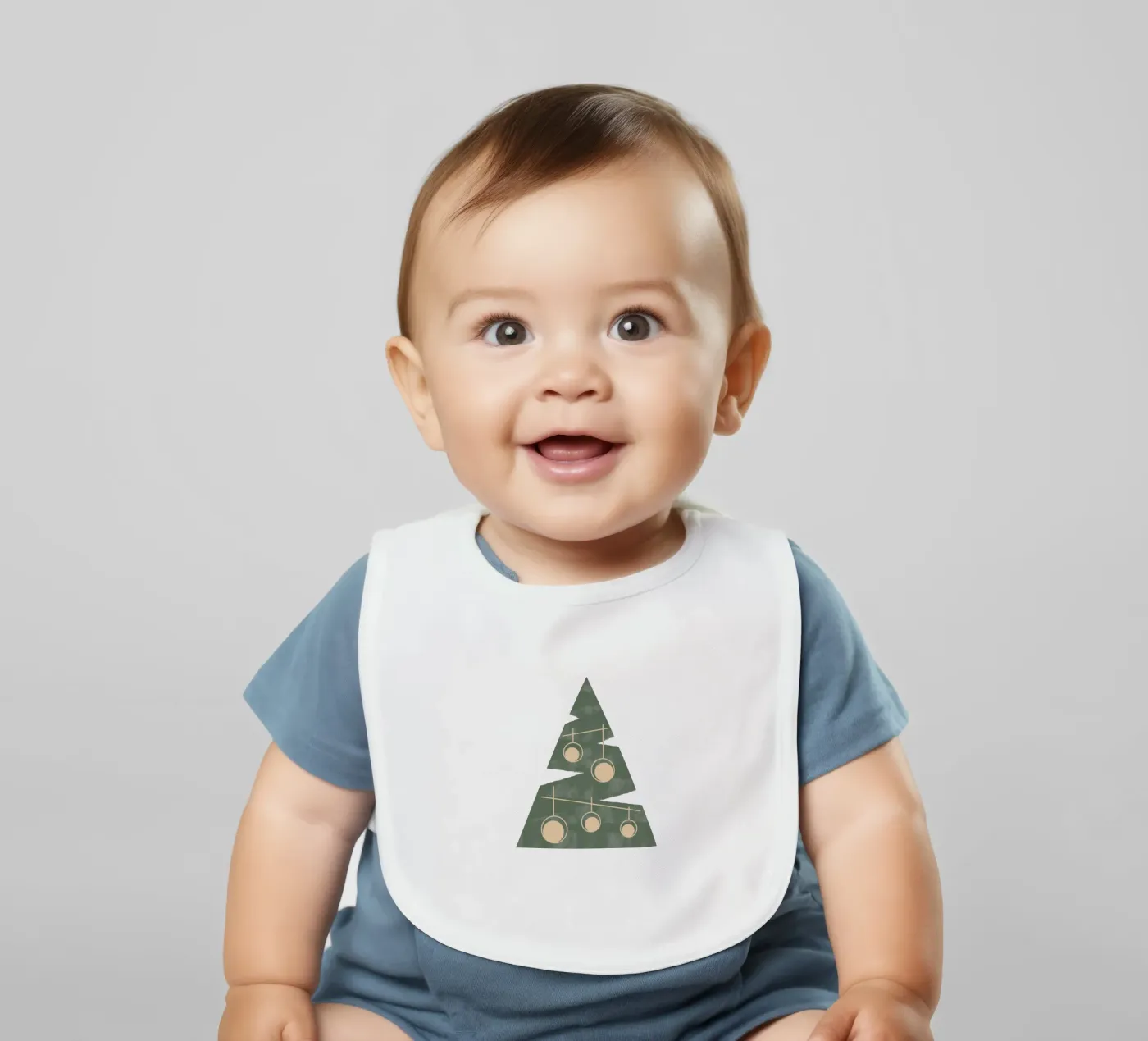 Natale baby bib by DesigndN Christmassy