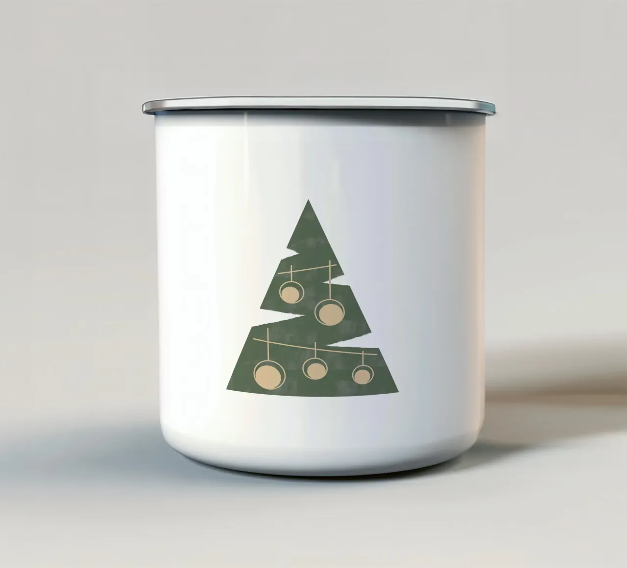 Natale tazza in smalto da DesigndN Christmassy