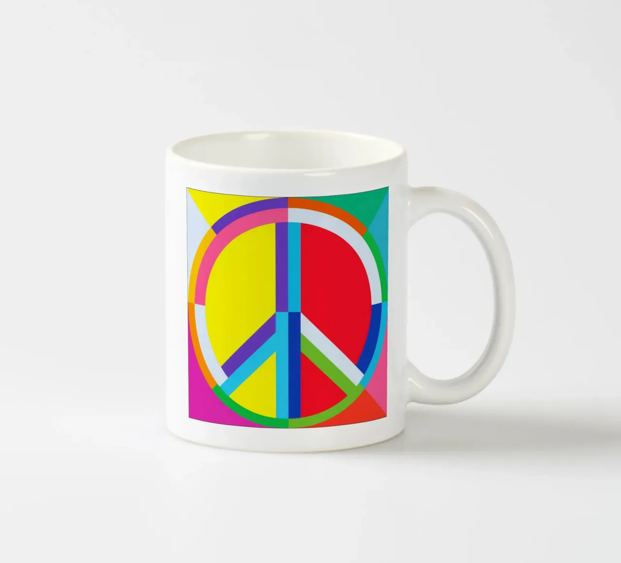 Pace & Amore | Diversità unita con rispetto tazza in ceramica da Autofocus