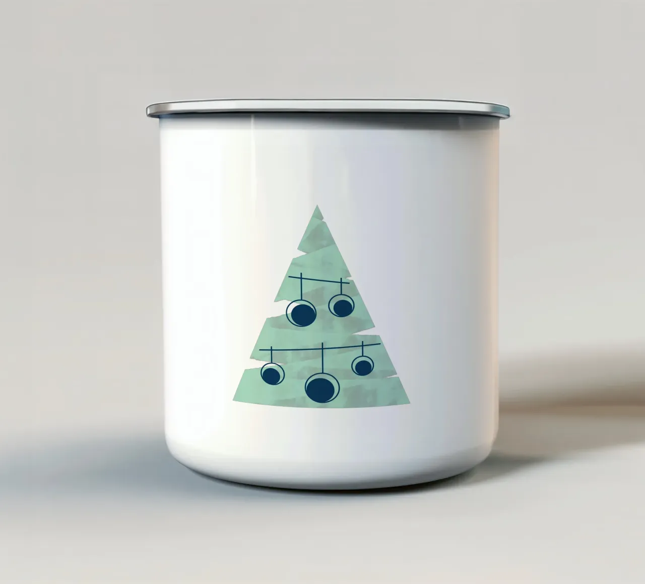 Noel tazza in smalto da DesigndN Christmassy