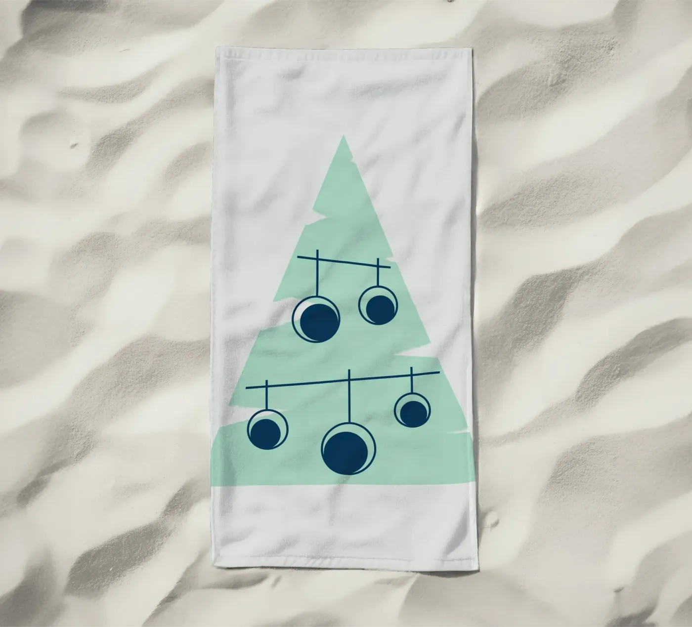 Noel strandhanddoek van DesigndN Christmassy