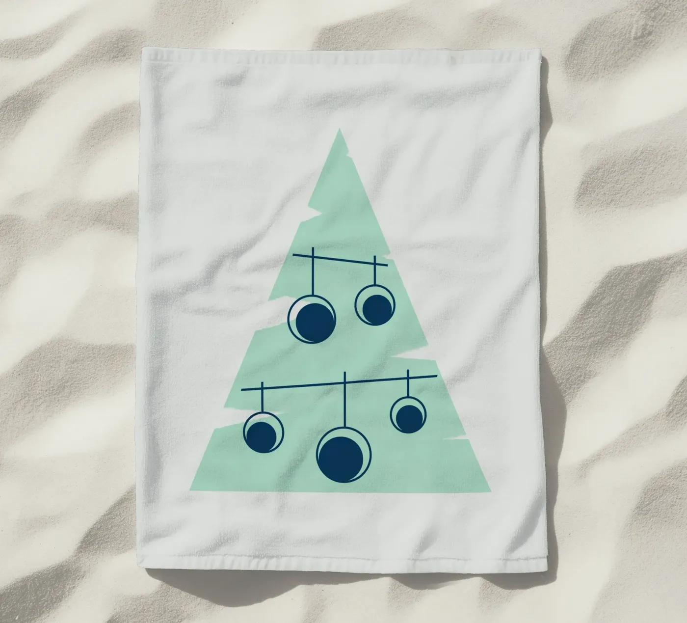 Noel strandhanddoek van DesigndN Christmassy